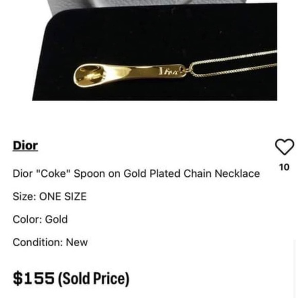 Dior mini spoon. Can add a necklace for a bit more - Picture 1 of 3